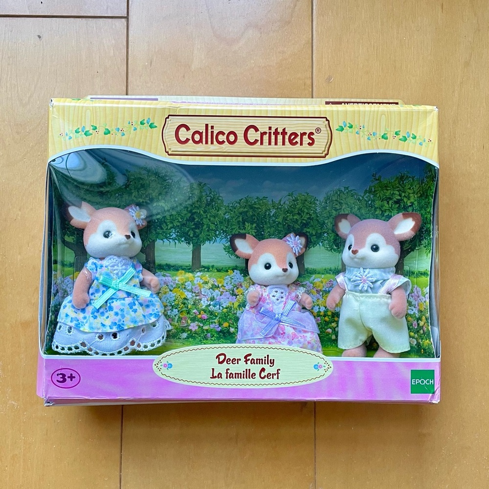 NIB Calico Critters Deer Family